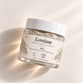 Masque visage à l'argile verte et blanche Lovéane, pot de 40 g